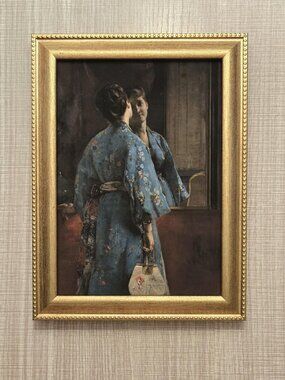 Alfred Stevens "The Japanese Robe" Art Reproduction Print